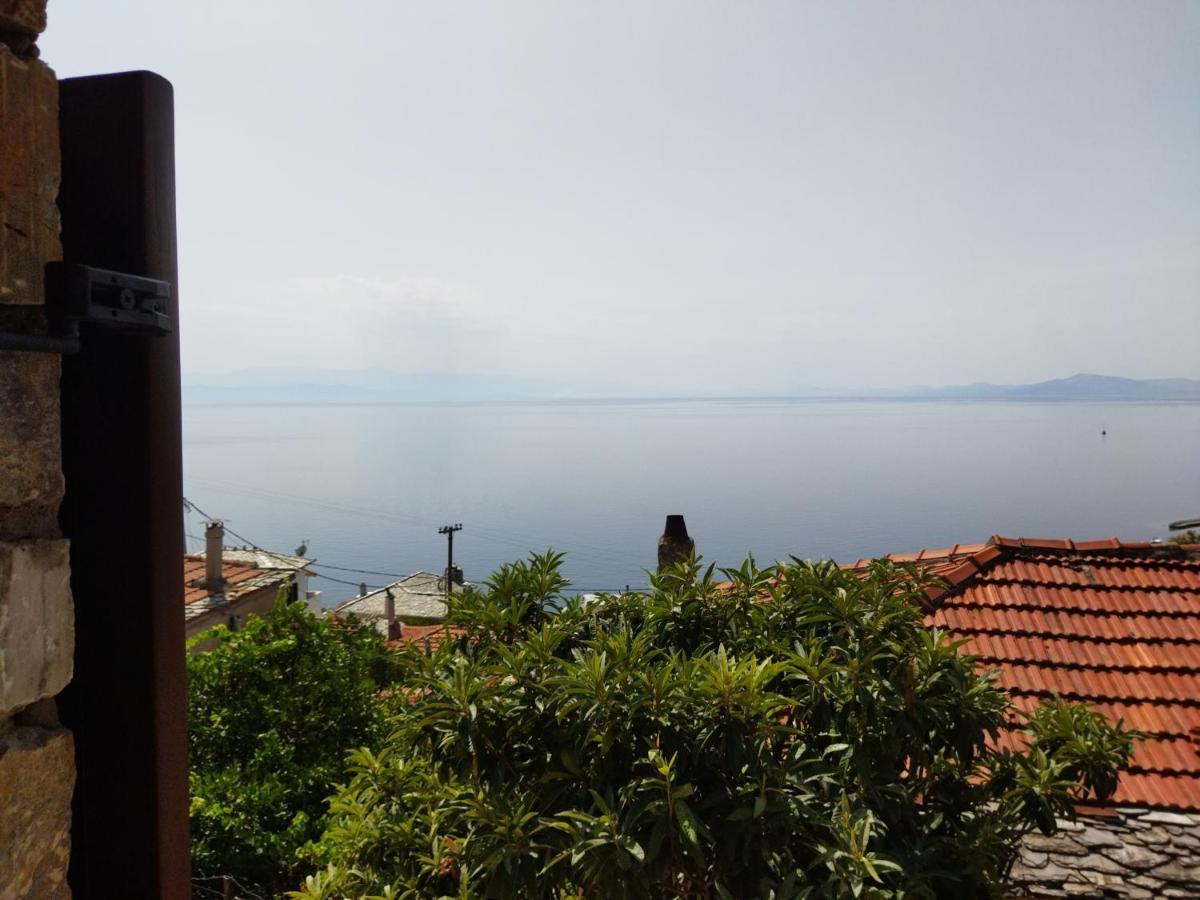 アフィソス ¨Με Θέα Το Ηλιοβασίλεμα¨ヴィラ エクステリア 写真