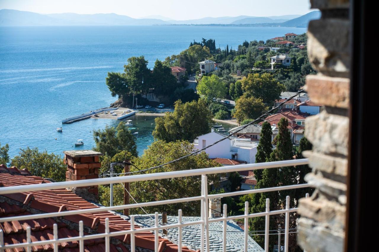 アフィソス ¨Με Θέα Το Ηλιοβασίλεμα¨ヴィラ エクステリア 写真