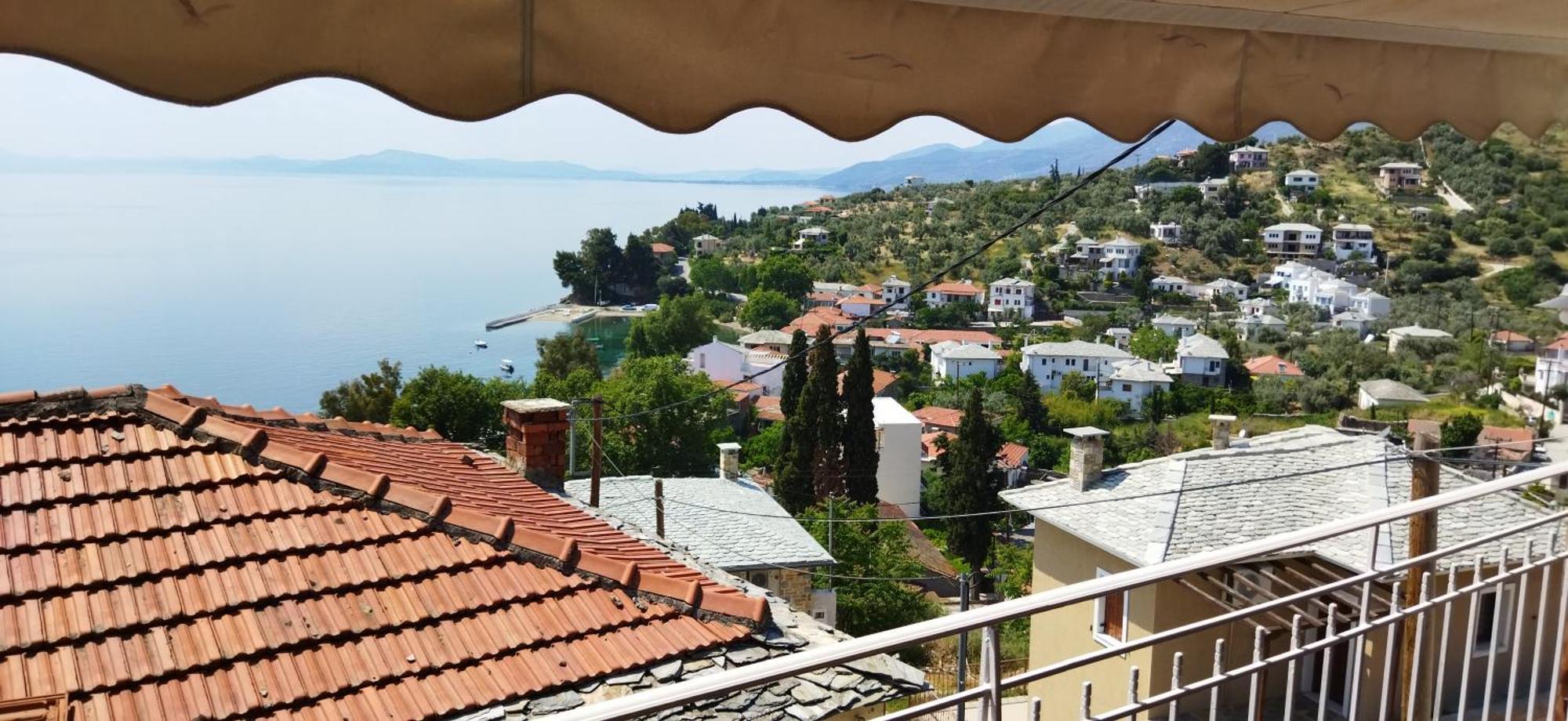 アフィソス ¨Με Θέα Το Ηλιοβασίλεμα¨ヴィラ エクステリア 写真