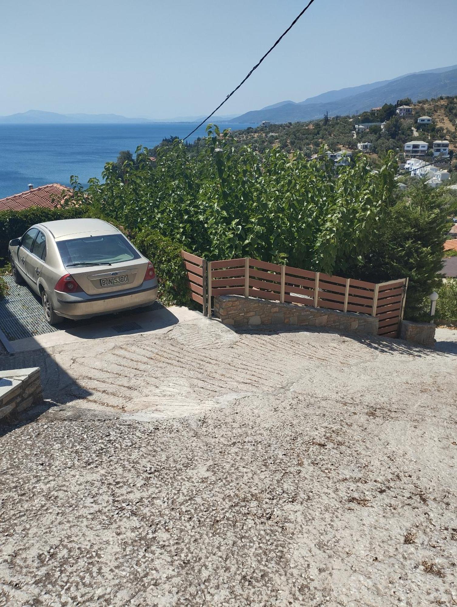 アフィソス ¨Με Θέα Το Ηλιοβασίλεμα¨ヴィラ エクステリア 写真