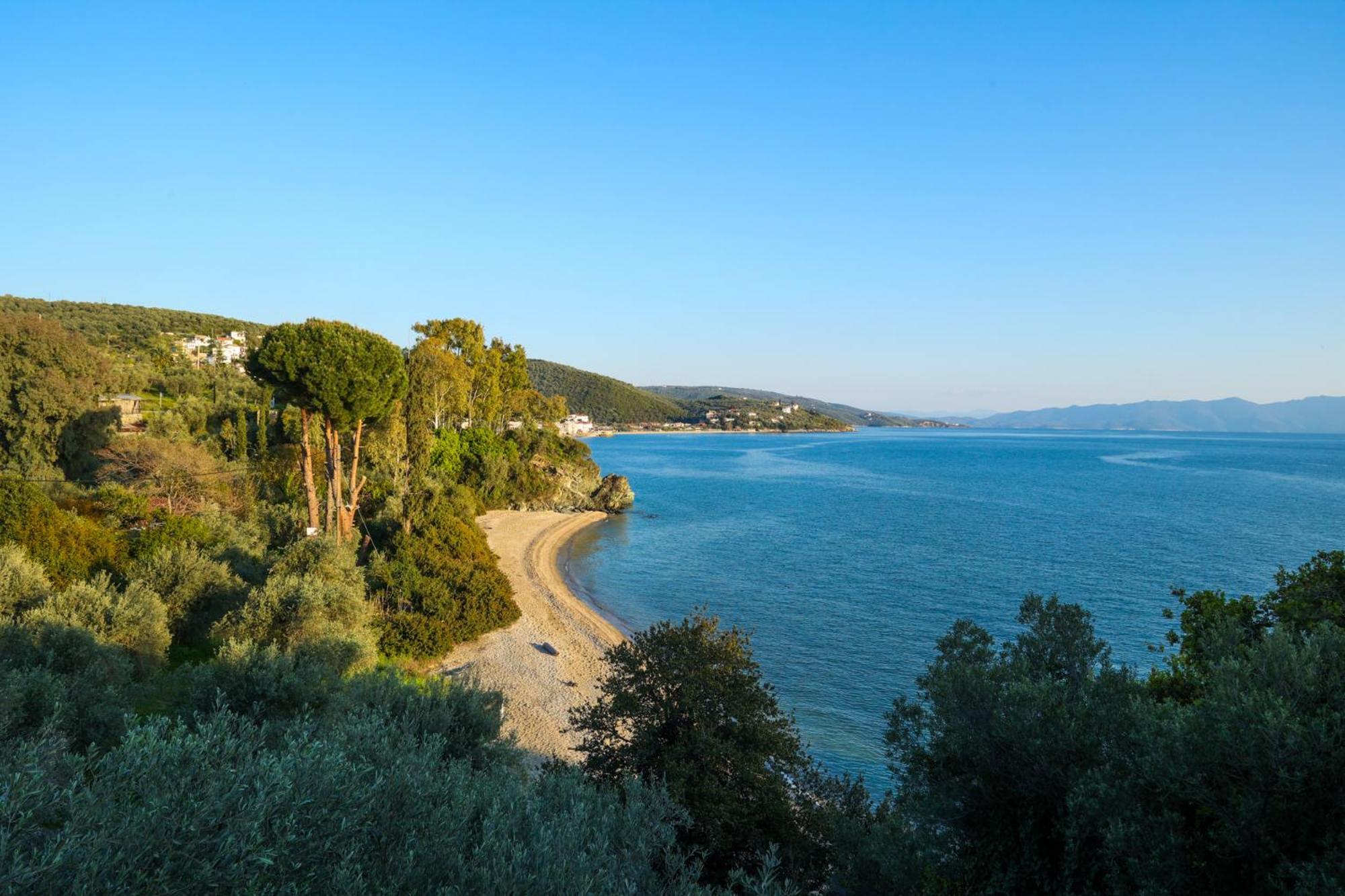 アフィソス ¨Με Θέα Το Ηλιοβασίλεμα¨ヴィラ エクステリア 写真